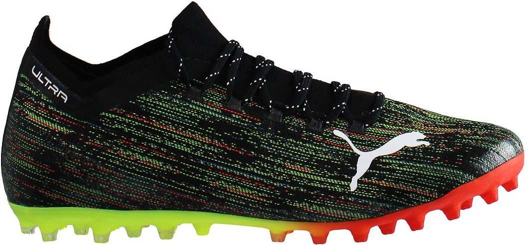 Puma Ultra 1,2 mg schwarze Herren -Fußballstiefel