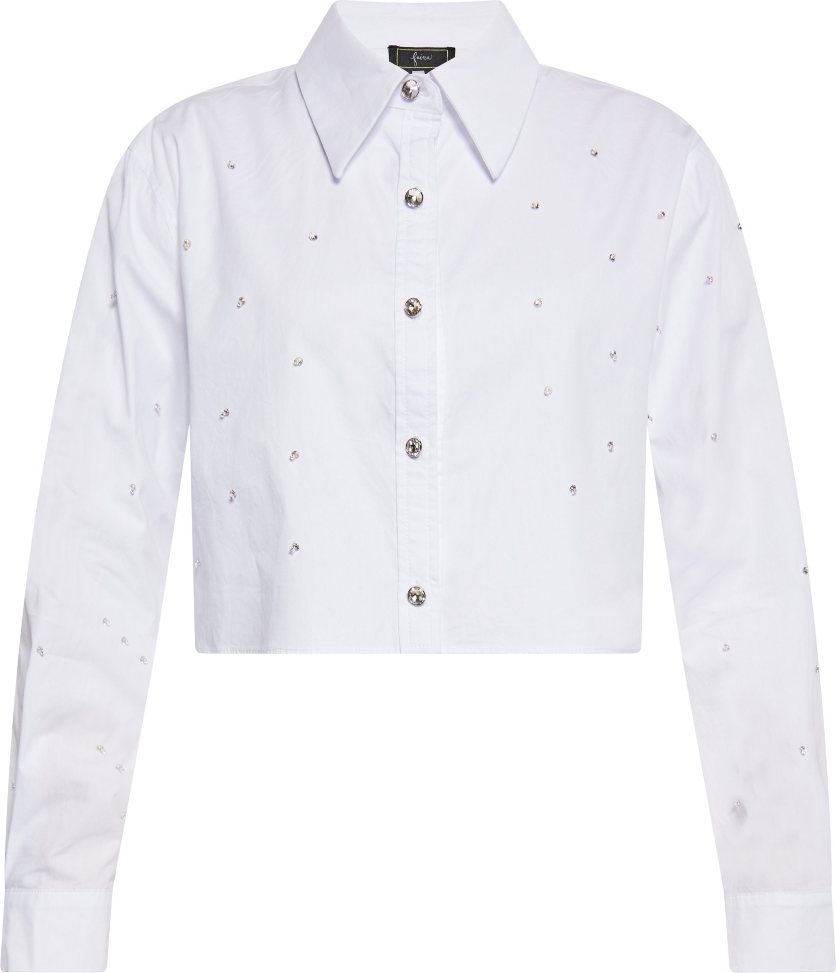 Faina Hemdbluse Damen weiss