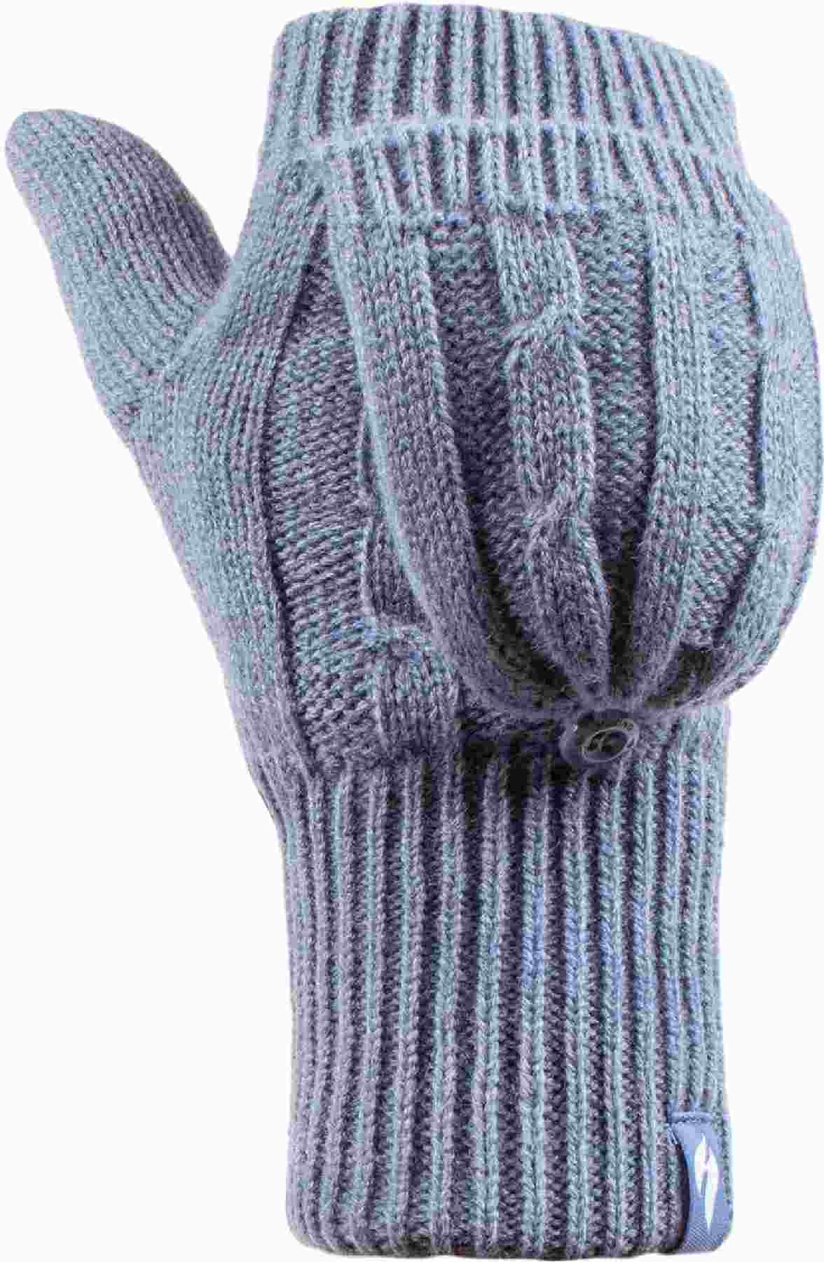 Damen Kabelstrick 2.3 Tog Thermo Winter Fäustlinge mit Umwandel-Funktion