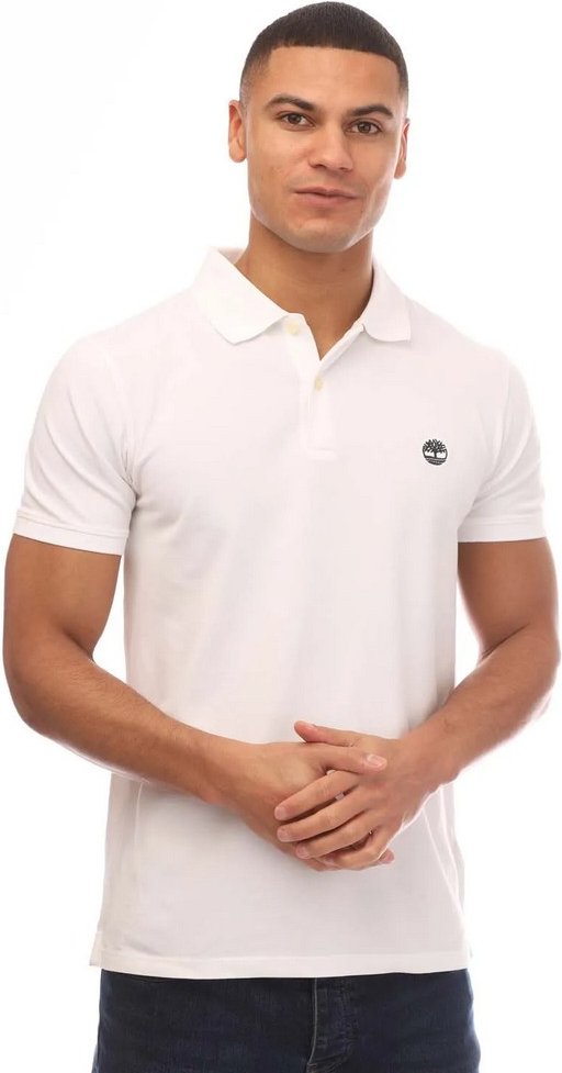 Thumbnail - Timberland - "Merrymee River" Poloshirt für Herren (Weiß)
