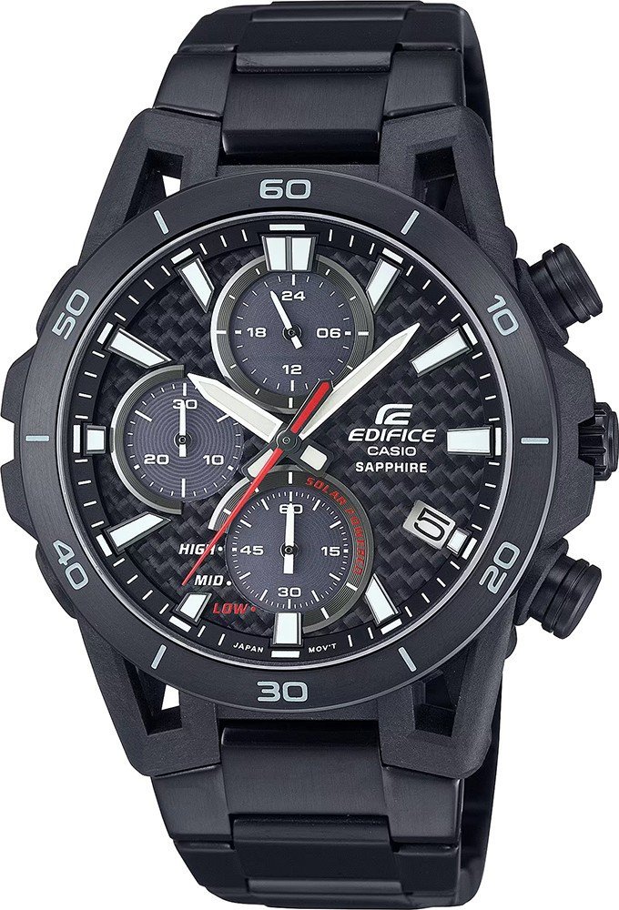 Casio Edifice Herren Schwarz Uhr EFS-S640DC-1AVUEF