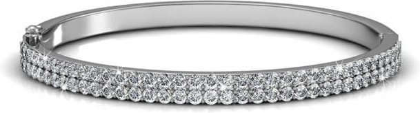 Glamour Armbänder - Silber und Kristall