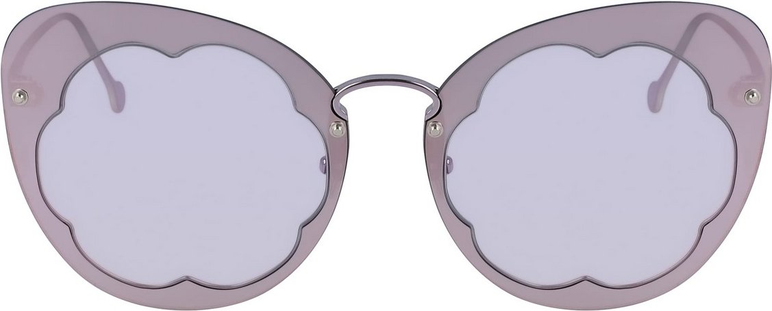 Salvatore Ferragamo Damen-Sonnenbrillen 56/16/140 mm Metall