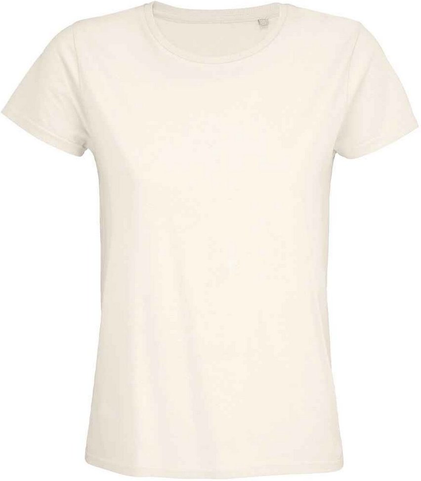 SOLS - "Pioneer" T-Shirt Baumwolle aus biologischem Anbau für Damen (Naturweiß)