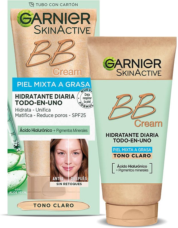 Skinactive Bb Cream Kombination Bis Fettige Haut Spf25 #light 50 ml