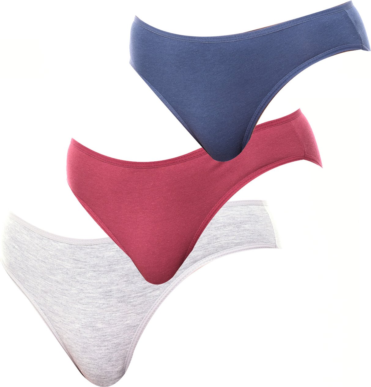 Packung mit 3 Damenhöschen aus Baumwolle KL10000