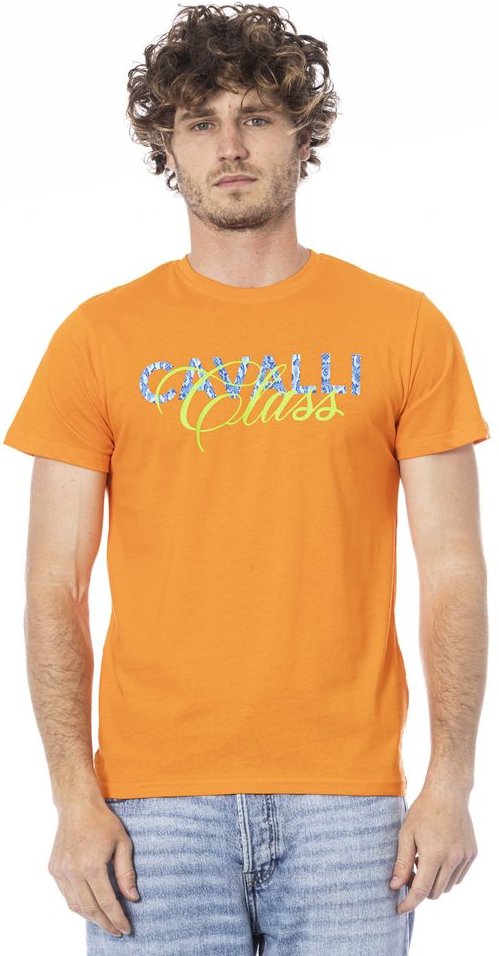 Orange Cavalli Class T-Shirt
