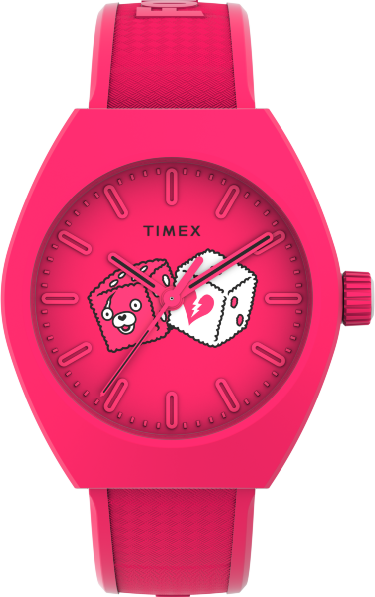 Timex Urban Pop X Fortnite Herrenpink-Uhr TW2W96800