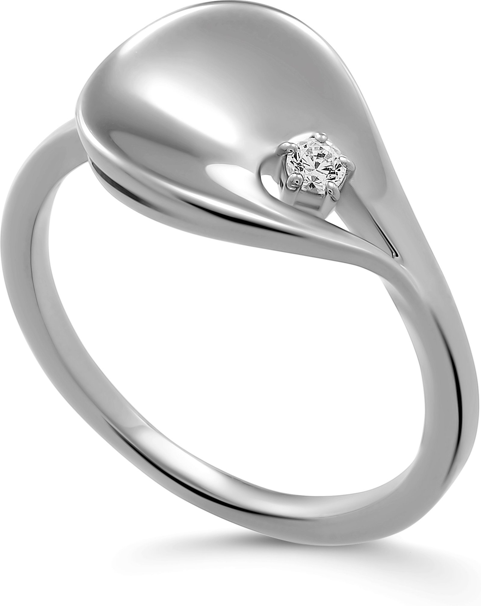 Orphelia 'Etoile' Damen-Ring aus 925er Sterlingsilber – Silber ZR-7524