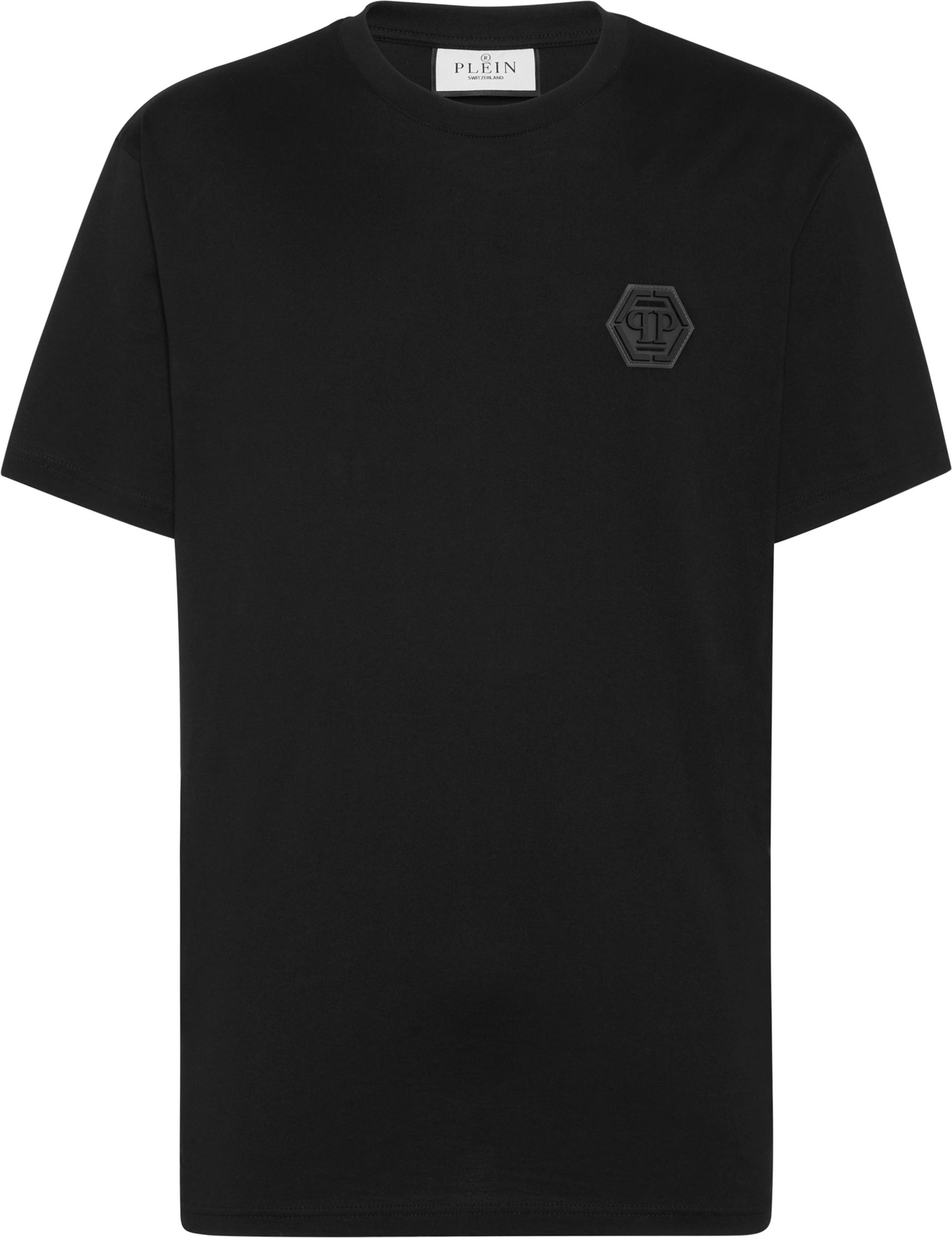 Jersey T-Shirt Round Neck Ss Iconic Plein