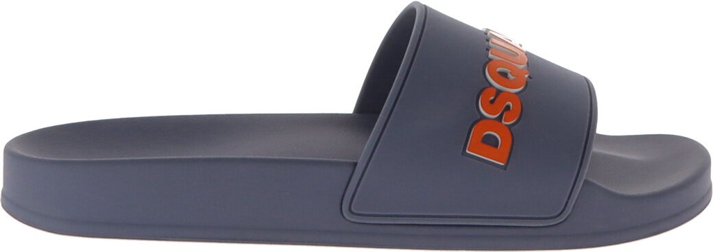 Gummi-Sandalen mit Logo