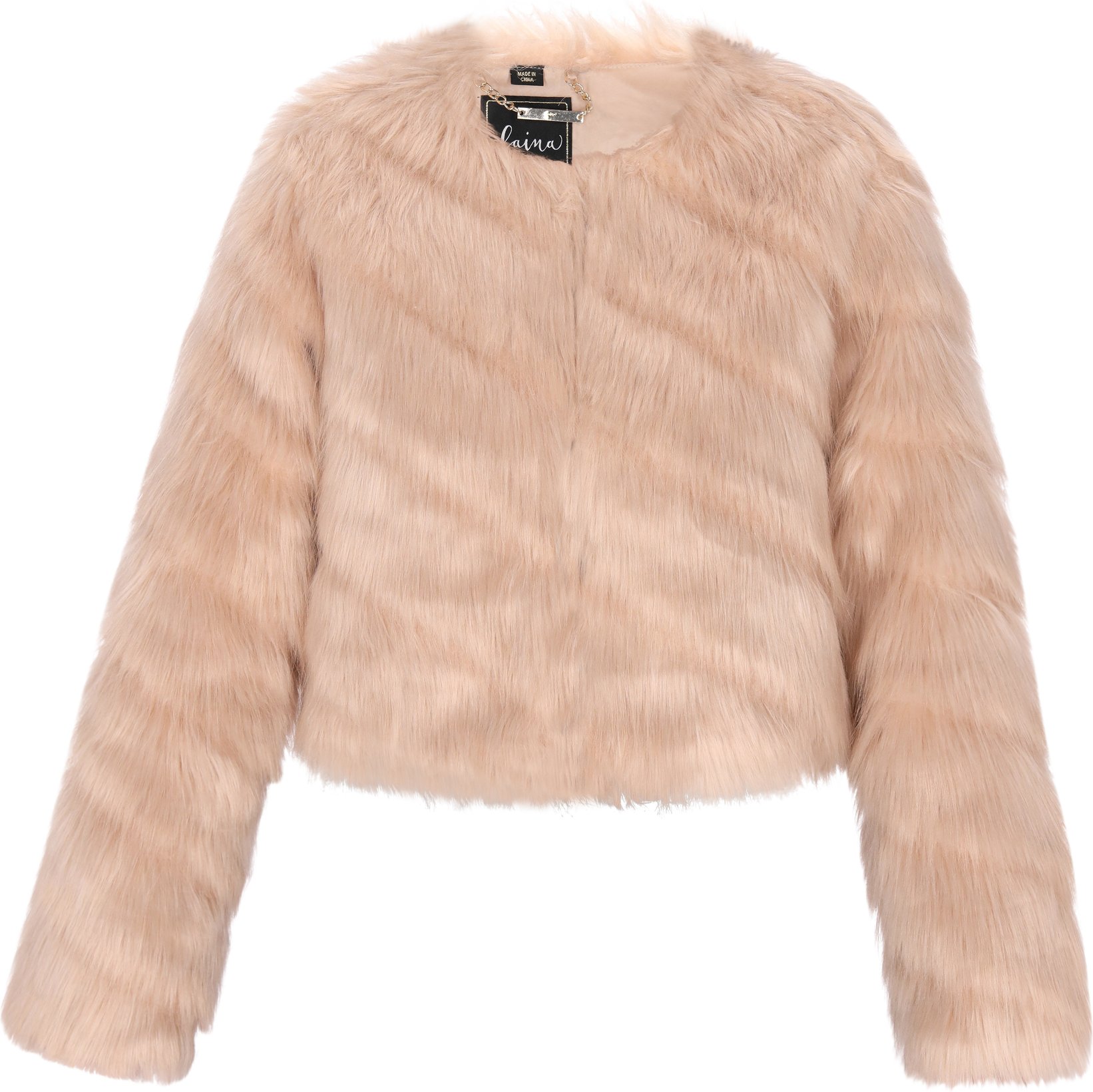 Faina Jacke Damen Höllenbeige