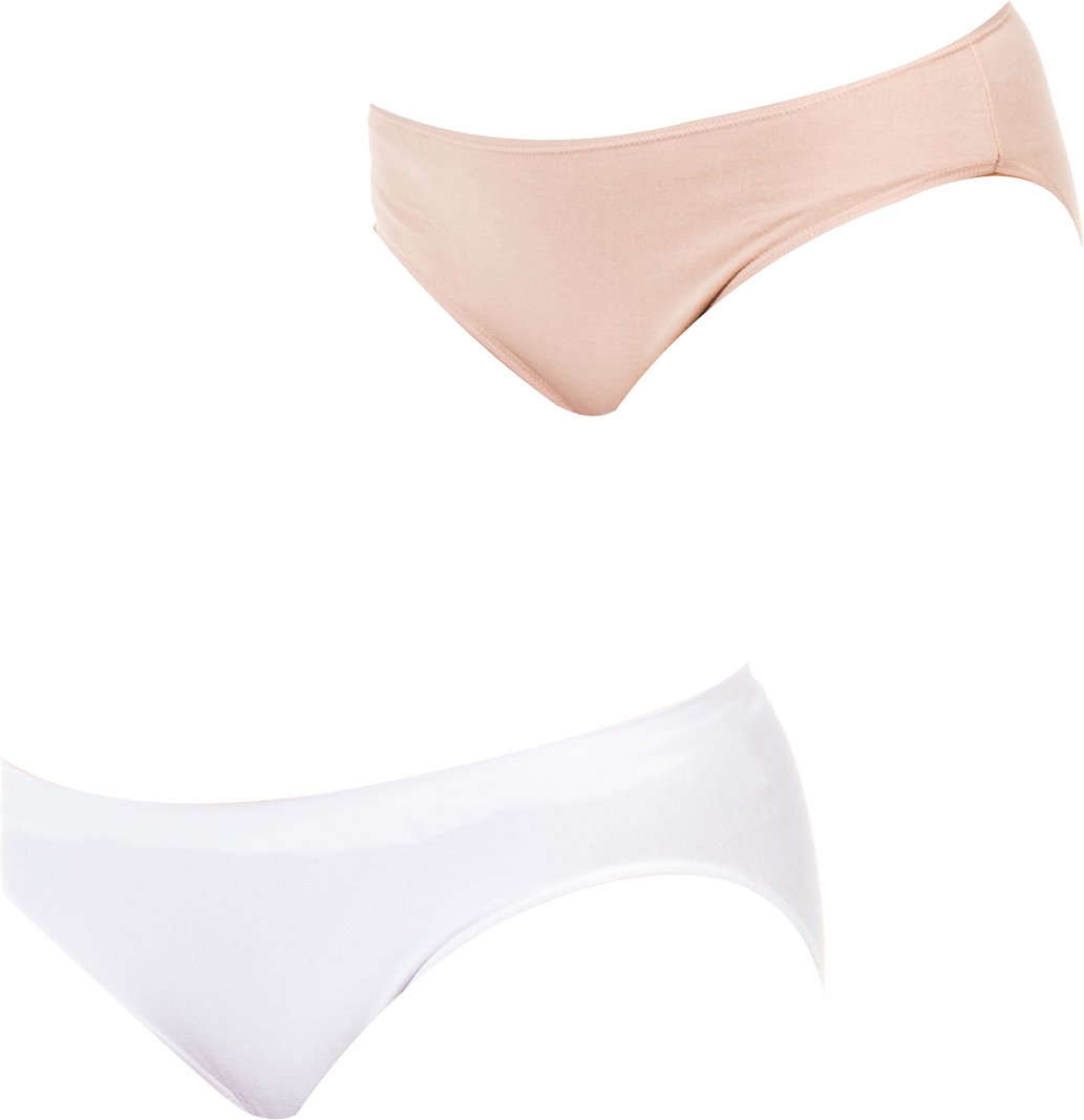 Pack-2 Höschen Body Mouv niedrige Taille D05DW Frau