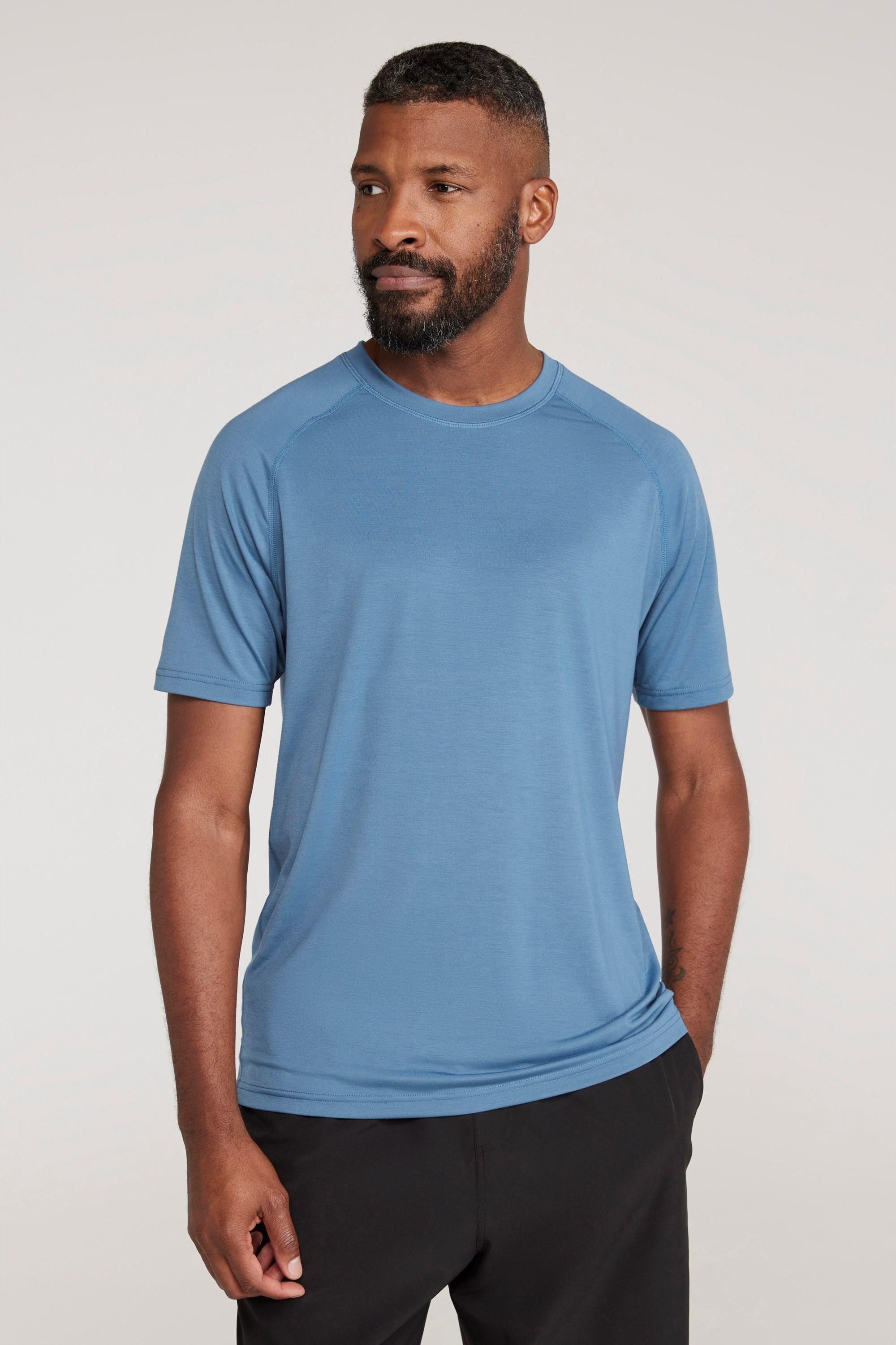 Mountain Warehouse - T-Shirt für Herren (Hellblau)