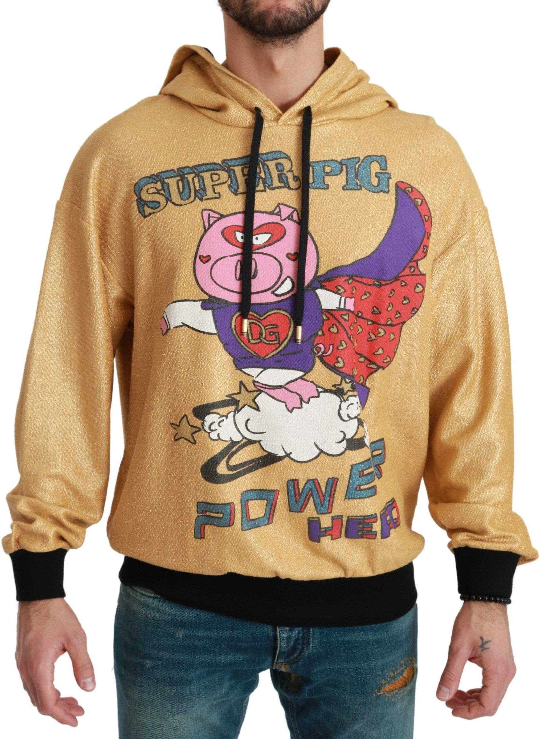 Super Schwein Kraft Held Hoodie