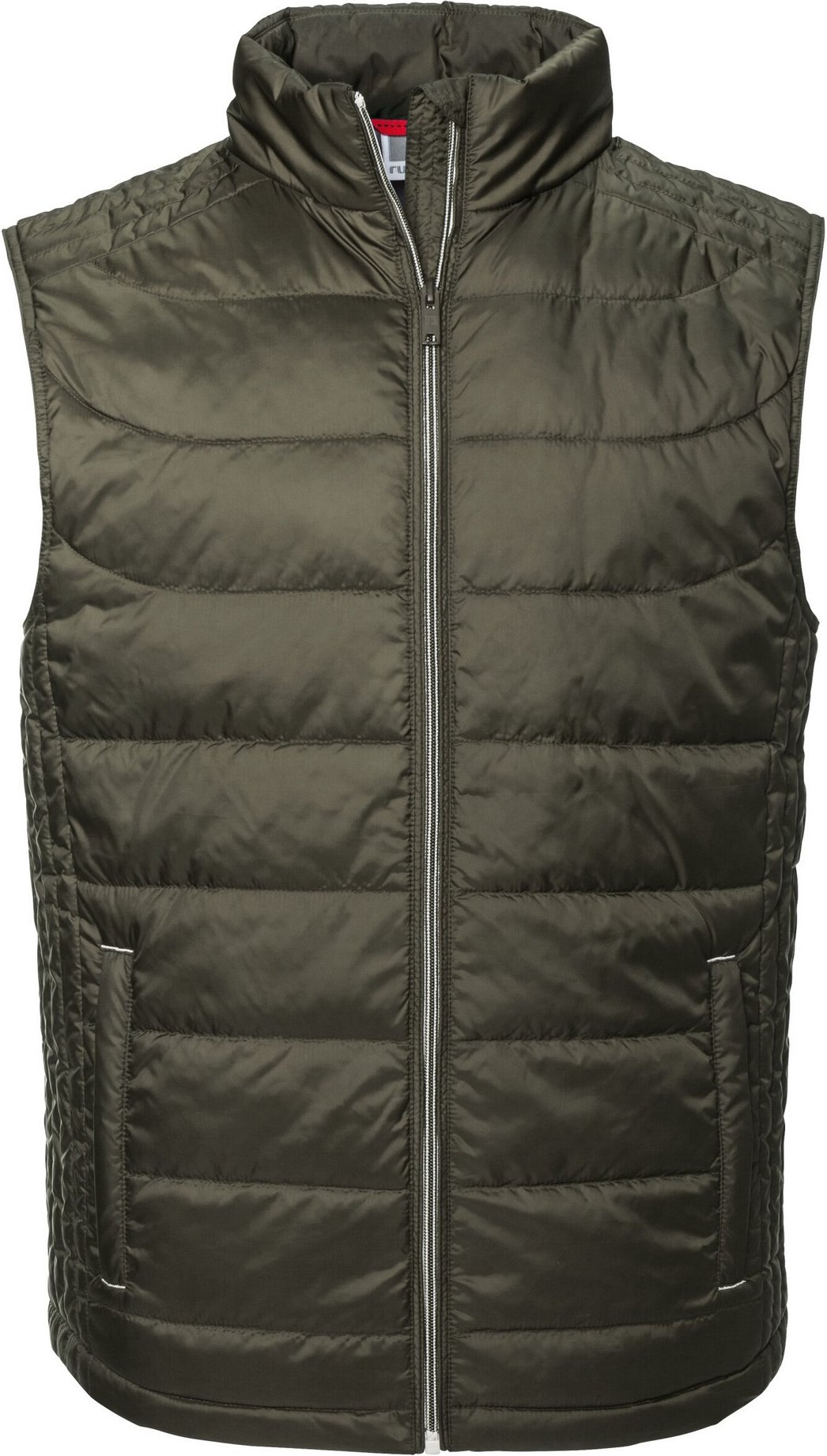 Russell Mens Nano Padded Body Warmer (Dunkel-Olive)