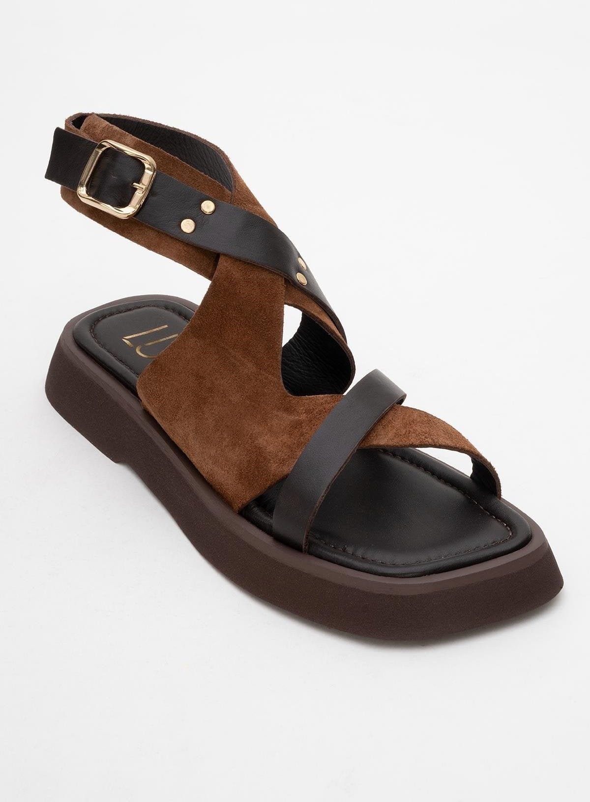 Minnea Wildleder Leder Sandale (Women)