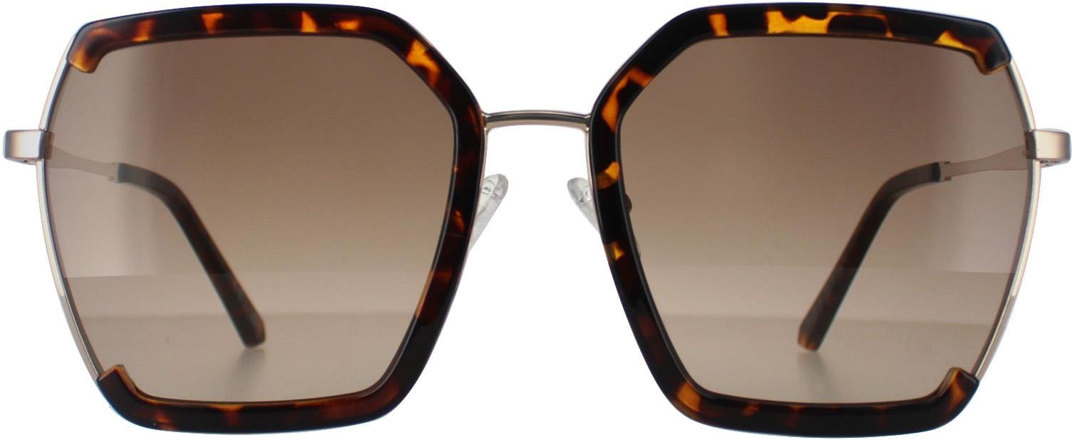 Guess Randlos Damen Dunkel Havanna Braun Gradient GF0418