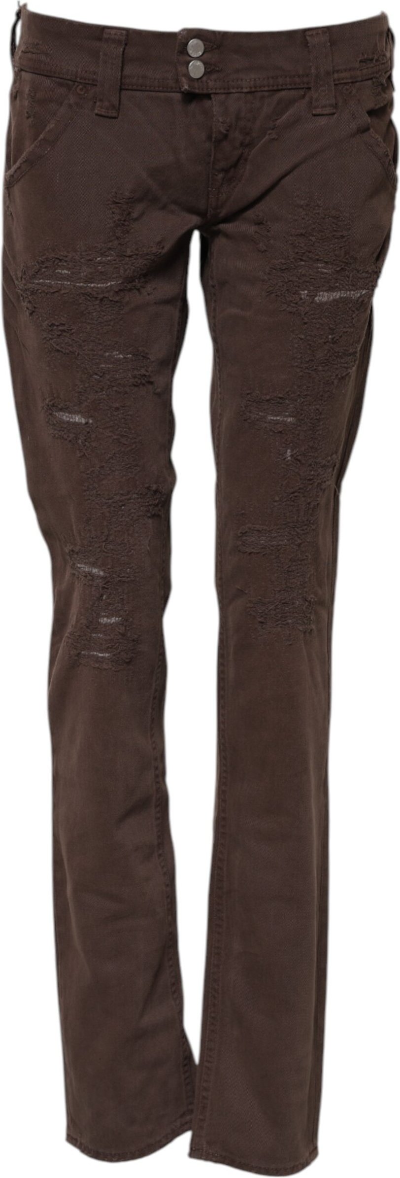 Abgenutzte Slim Jeans