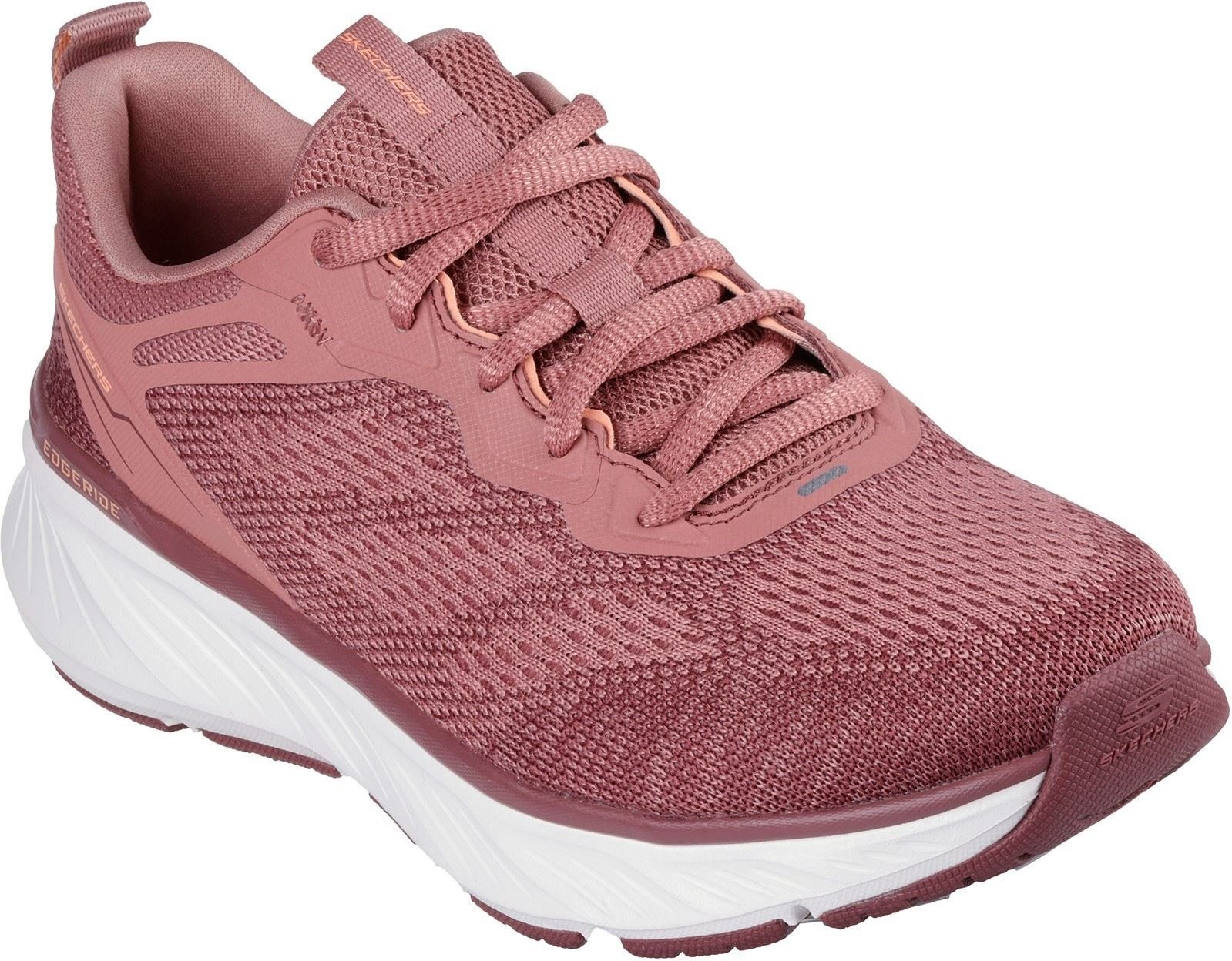 Thumbnail - Skechers Edgeride Power Flow Damen Textil Sneaker in dunklem Malvenfarben