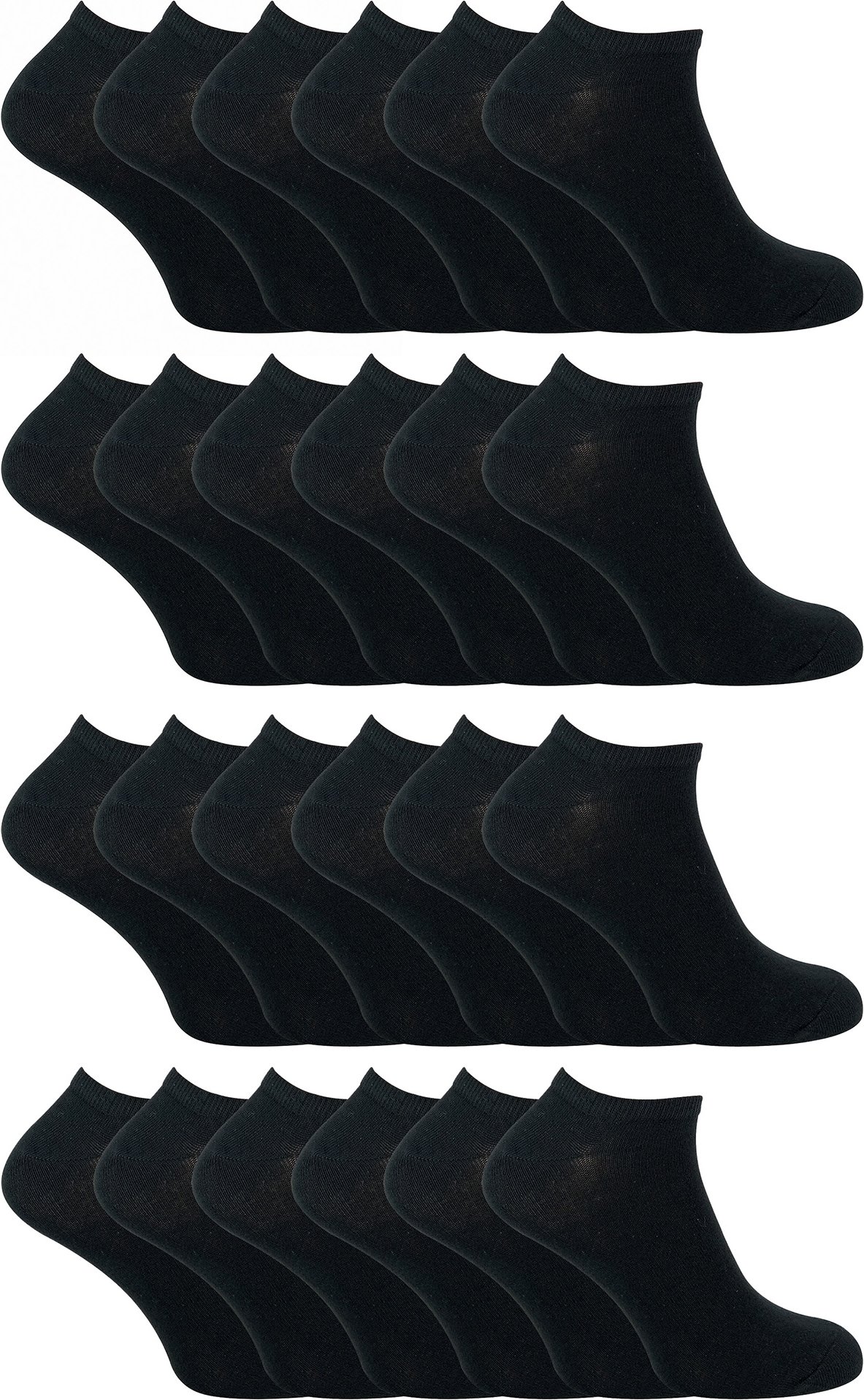 Thumbnail - 24er Pack Multipack Baumwolltrainingssocks für Herren & Damen