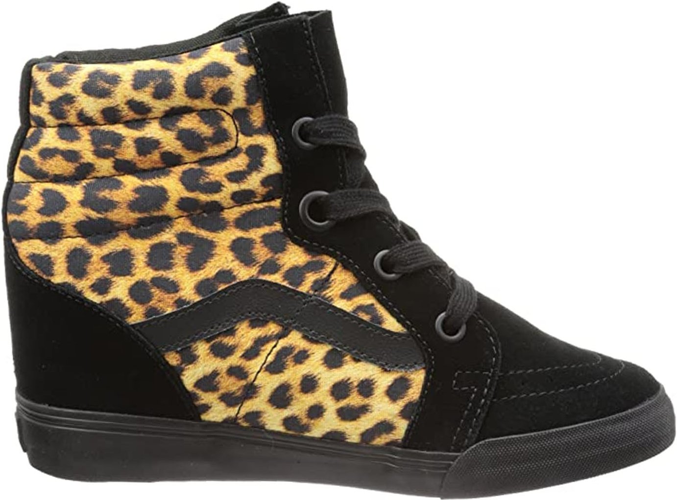 Vans SK-8 Hi Wedge Damen schwarze Schuhe