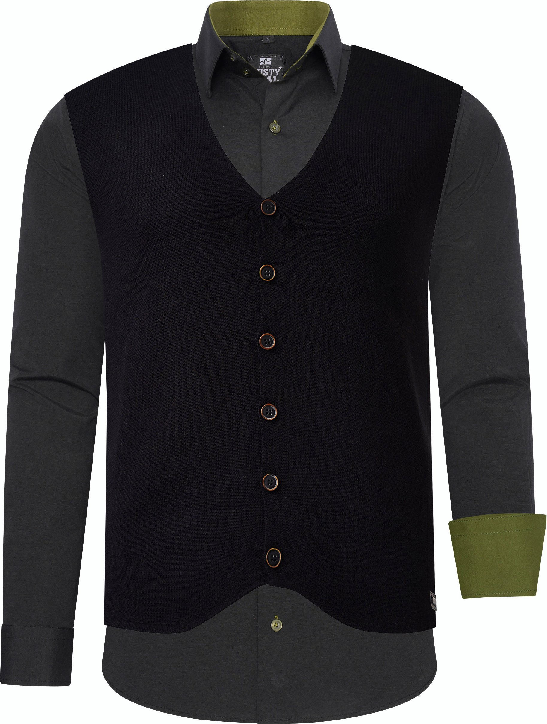 Hemd mit Weste 2er Set