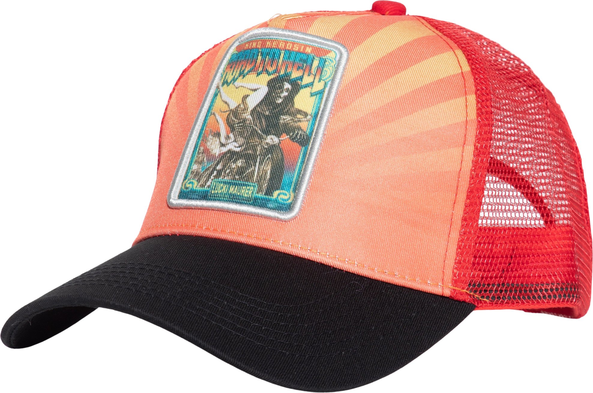 King Kerosin Herren Trucker Cap Road to Hell rot