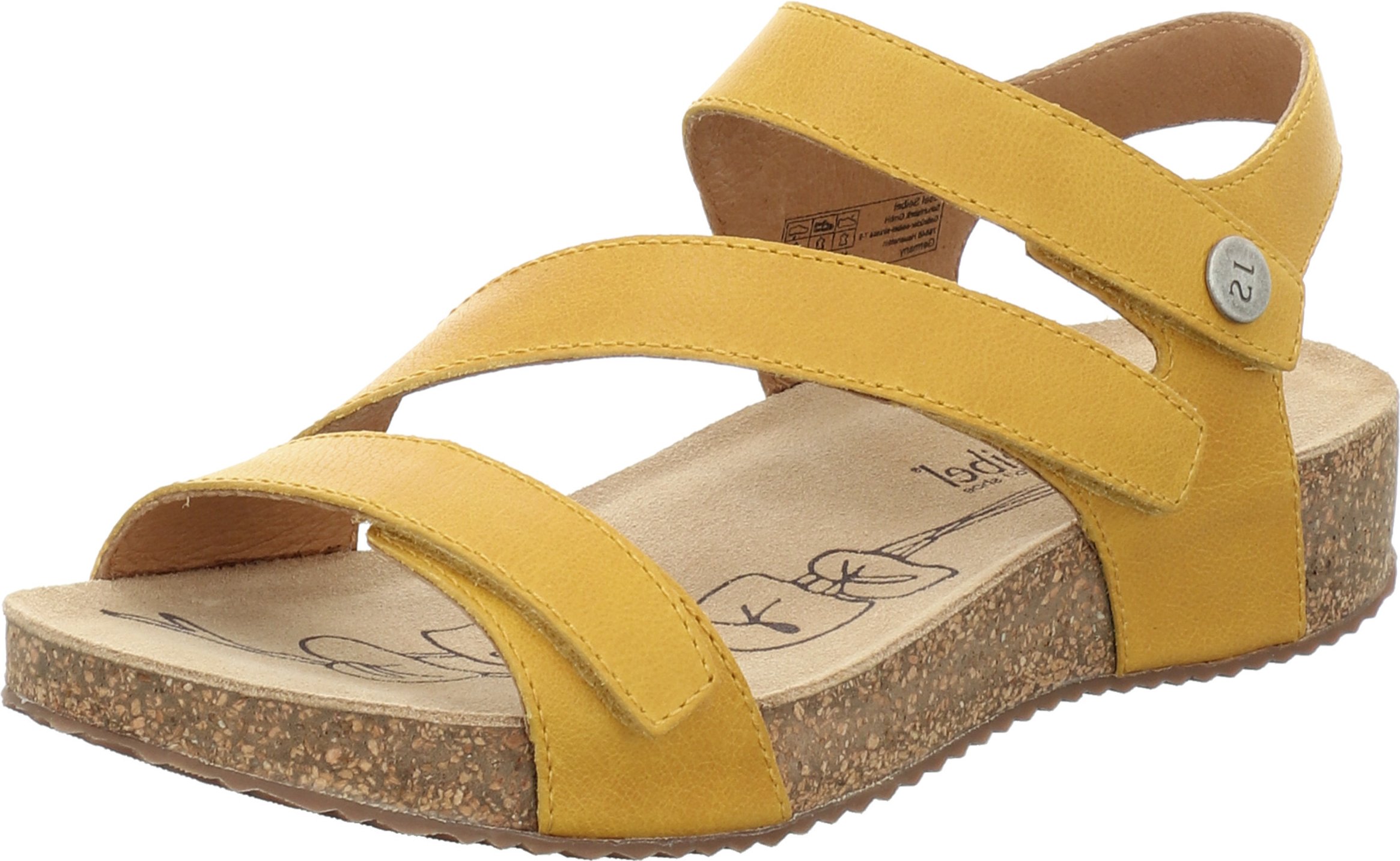 JOSEF SEIBEL Tonga 25 | Sandale für Damen | Gelb Tonga 25, gelb