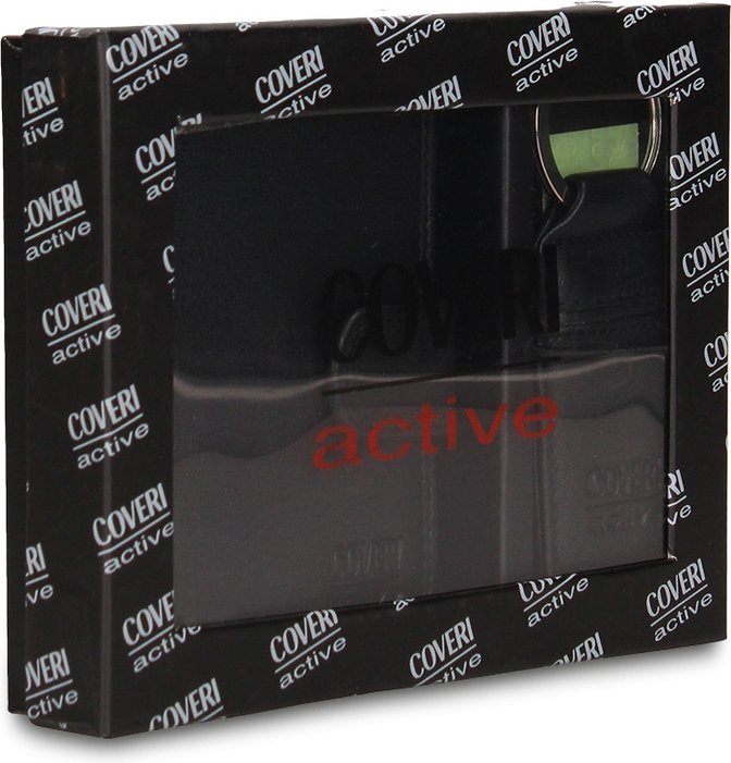 Enrico Coveri Geldbörsen- und Schlüsselanhänger-Set Men