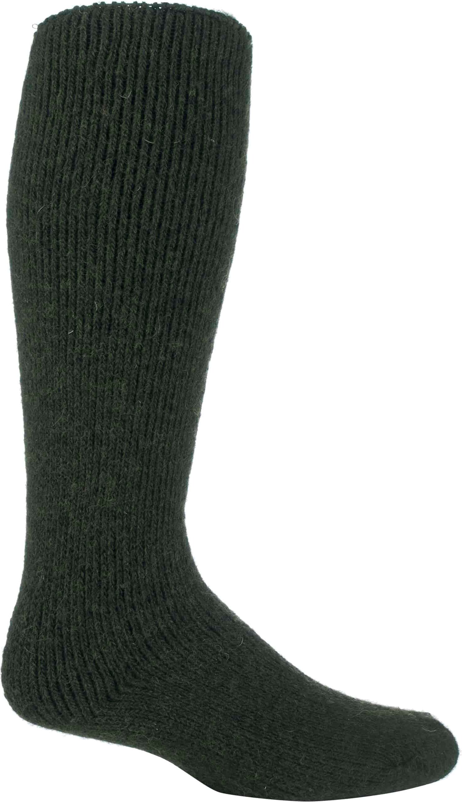 Extra lange, schwere 2.7 TOG Kniestrümpfe aus Thermowolle für Herren