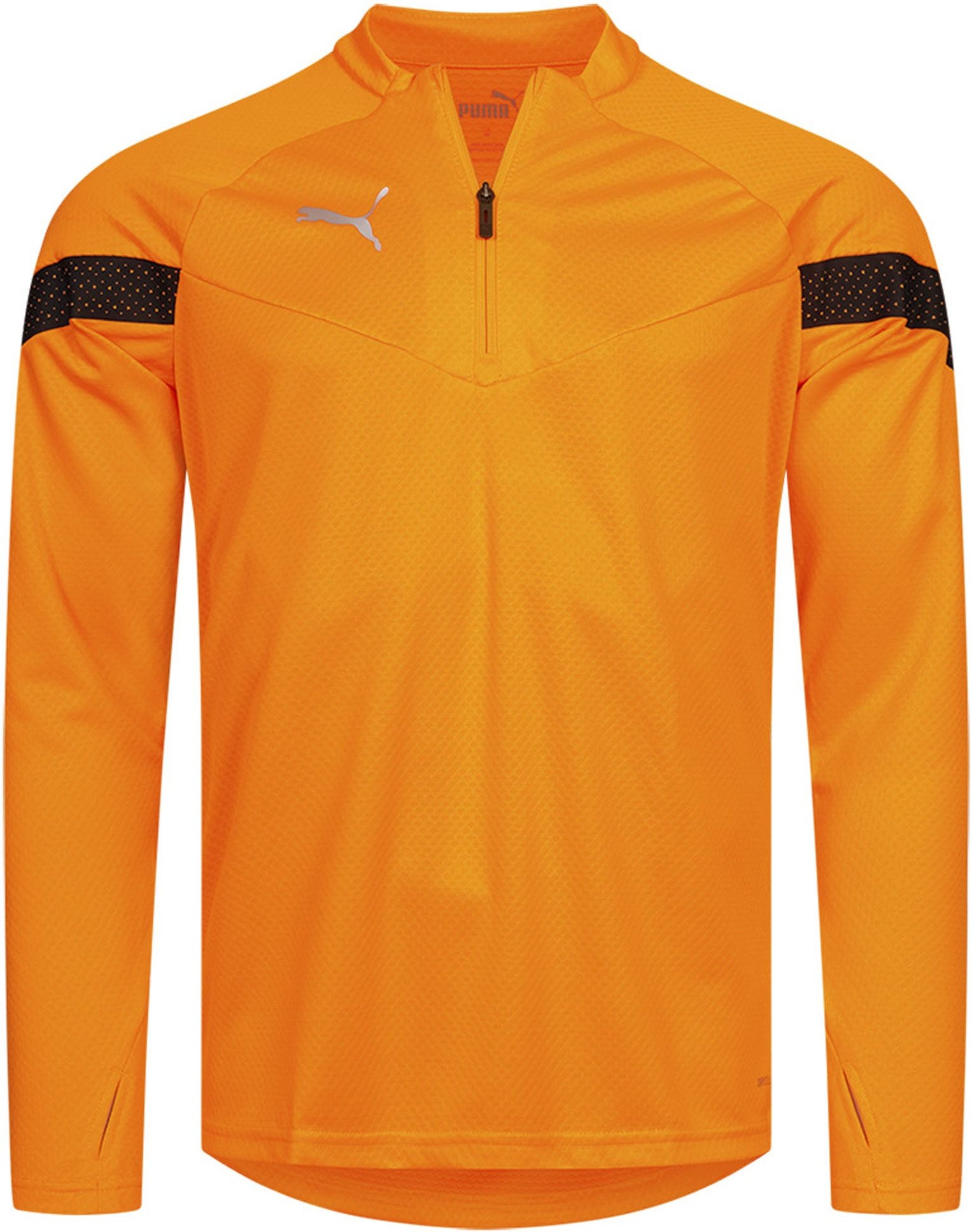Thumbnail - Puma TeamFinal Herren Orange Trainingsoberteil