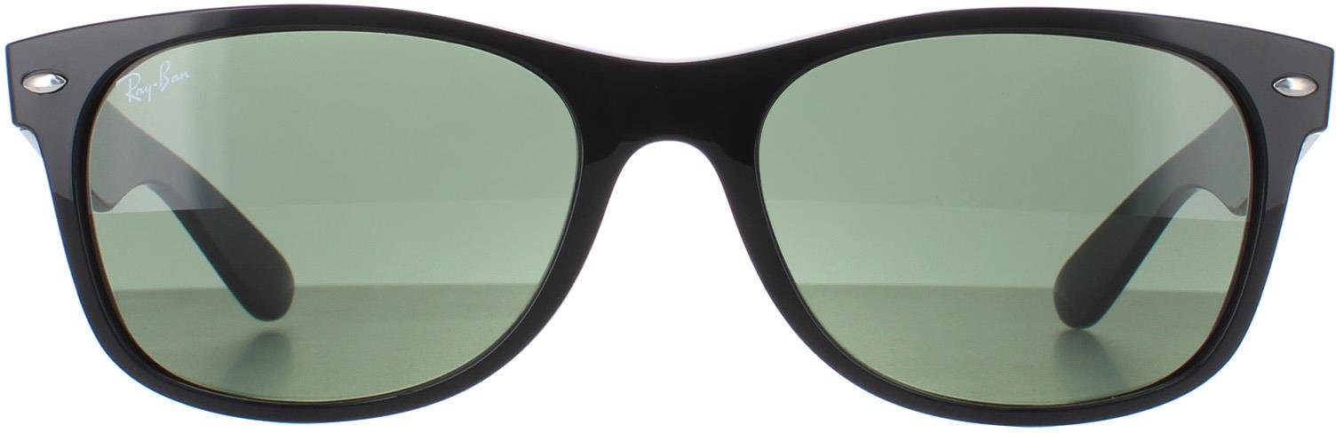 Lunettes De Soleil Ray-Ban Newfarer 2132 901L Noir Vert G-15 55mm
