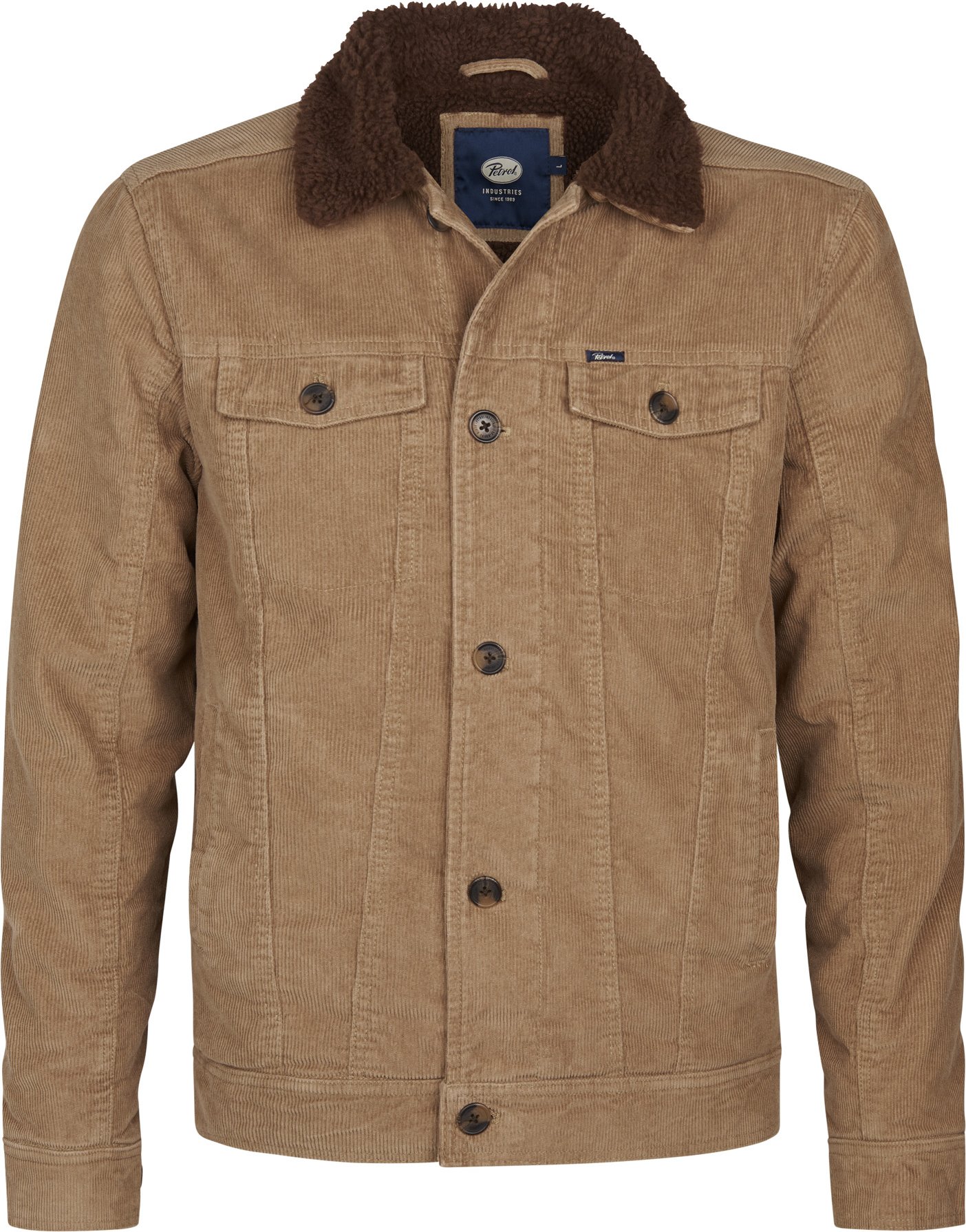 Petrol Industries - Sherpa Truckerjack Herren - Braun