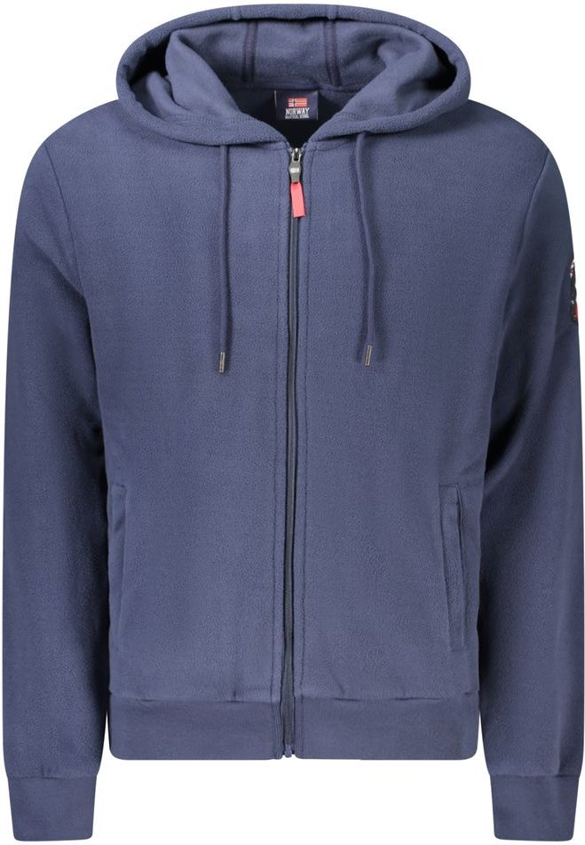 Fleece Fullzip Hoodie mit Taschen