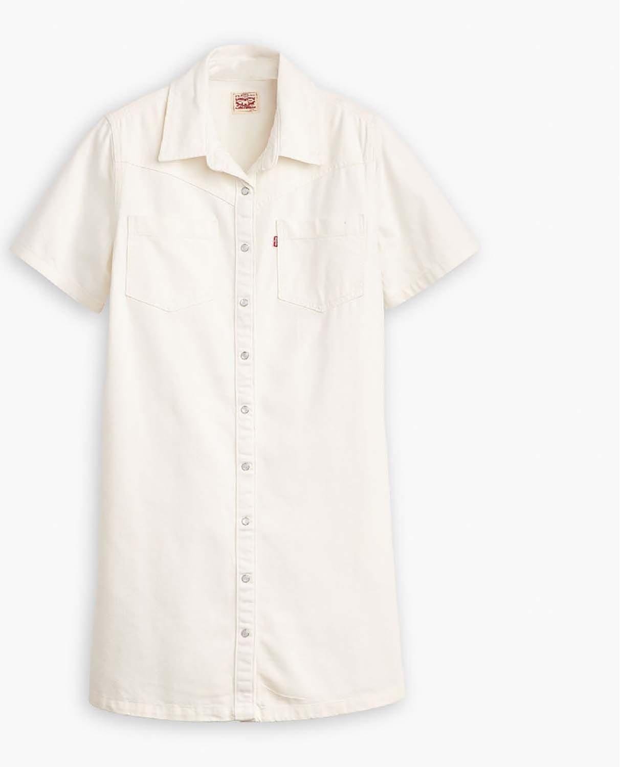 Levis - "Louisa Denim" Kleid für Damen (Weiß)