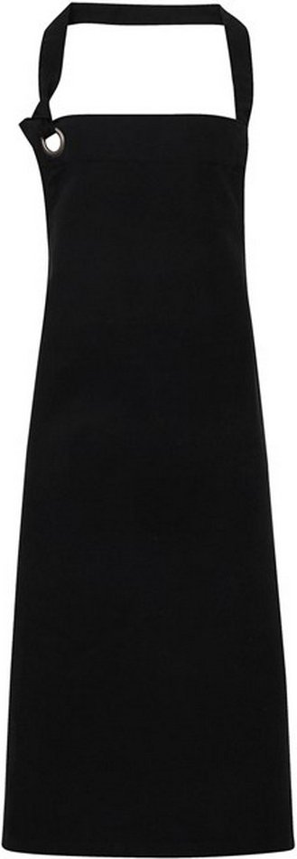 Premier Unisex Erwachsene Calibre Lätzchenschürze (Schwarz)