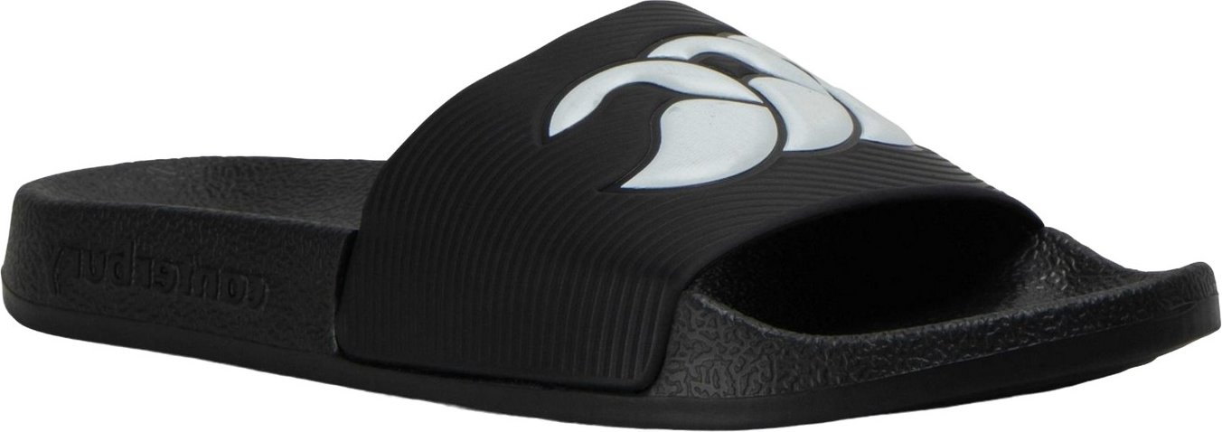 Canterbury - Herren/Damen Unisex Badesandale (Schwarz/Weiß)