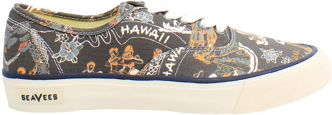 Seavees Legend Beachcomber Herren Schwarz Schuhe