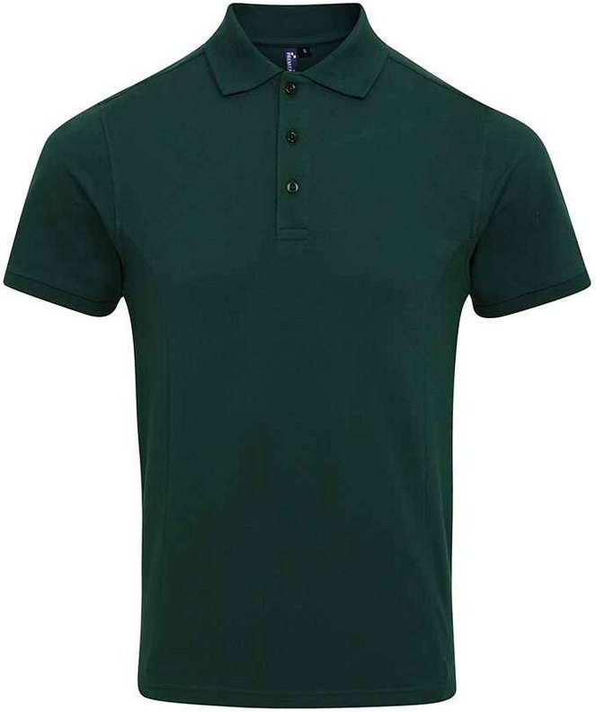 Premier Herren Coolchecker Plus Pique Polo T-Shirt (Flaschengrün)