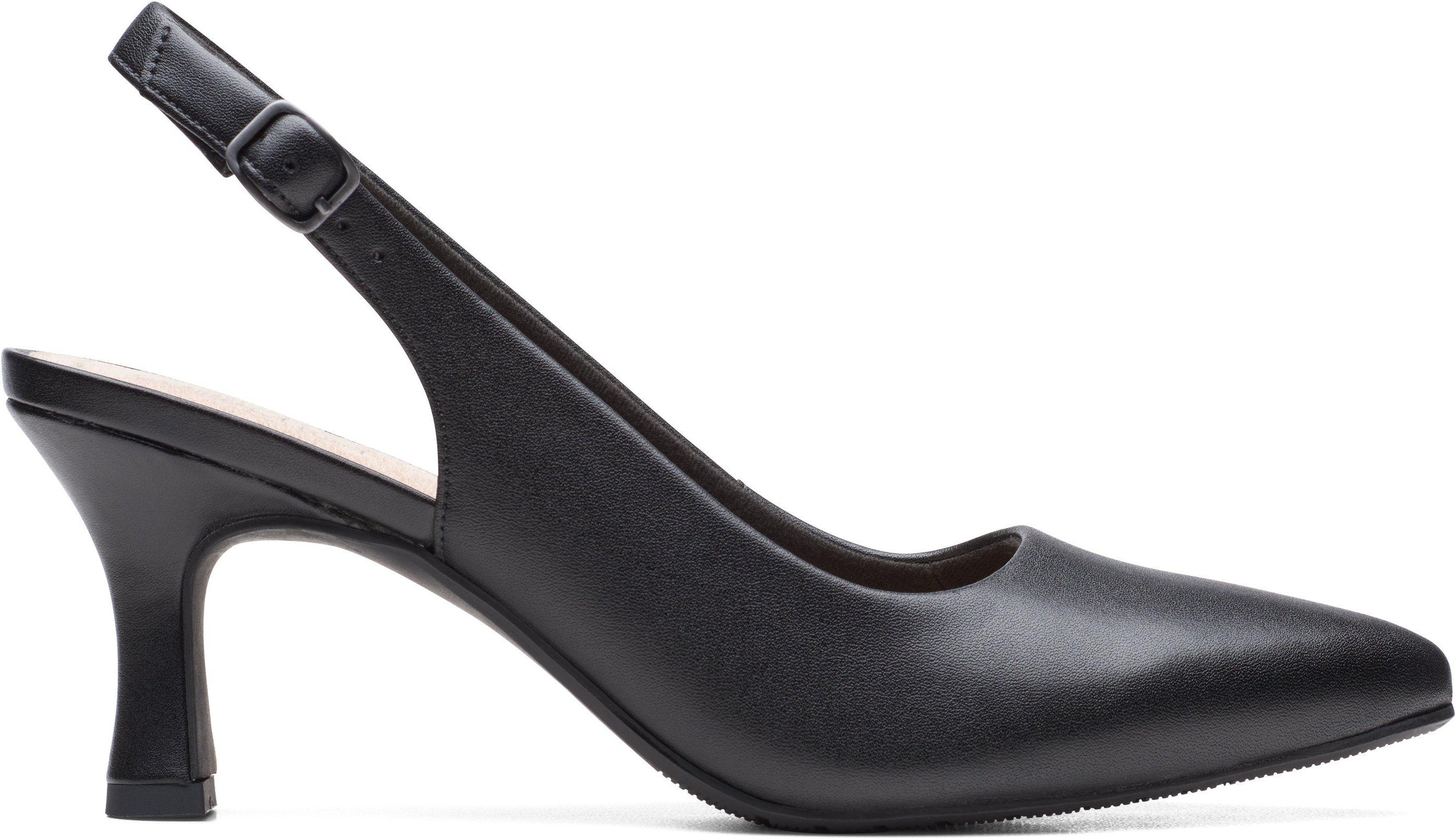 Kataleyna Schritt Schwarze Leder Schuhe