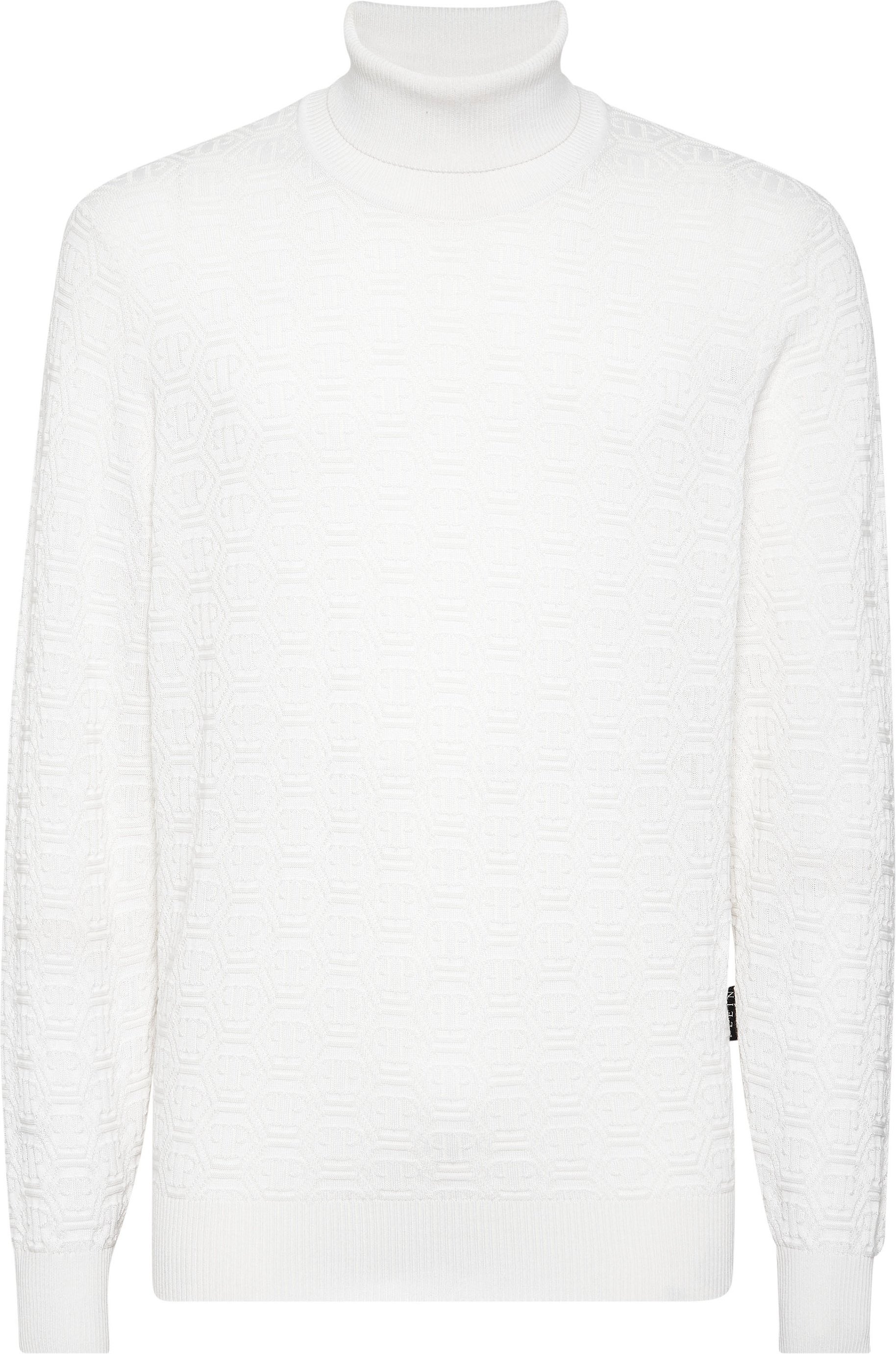 Rollkragenpullover Monogram