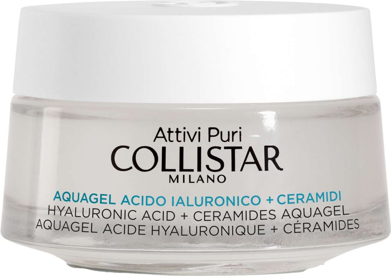 Collistar Attivi Puri Hyaluronsäure und Ceramide Aquagel 50 ml für intensive Feuchtigkeit