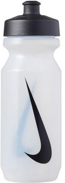 Nike - Wasserflasche, 900ml (Transparent/Schwarz)