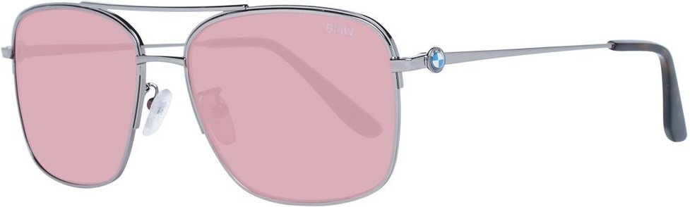 Aviator-Sonnenbrille mit pinken Gläsern