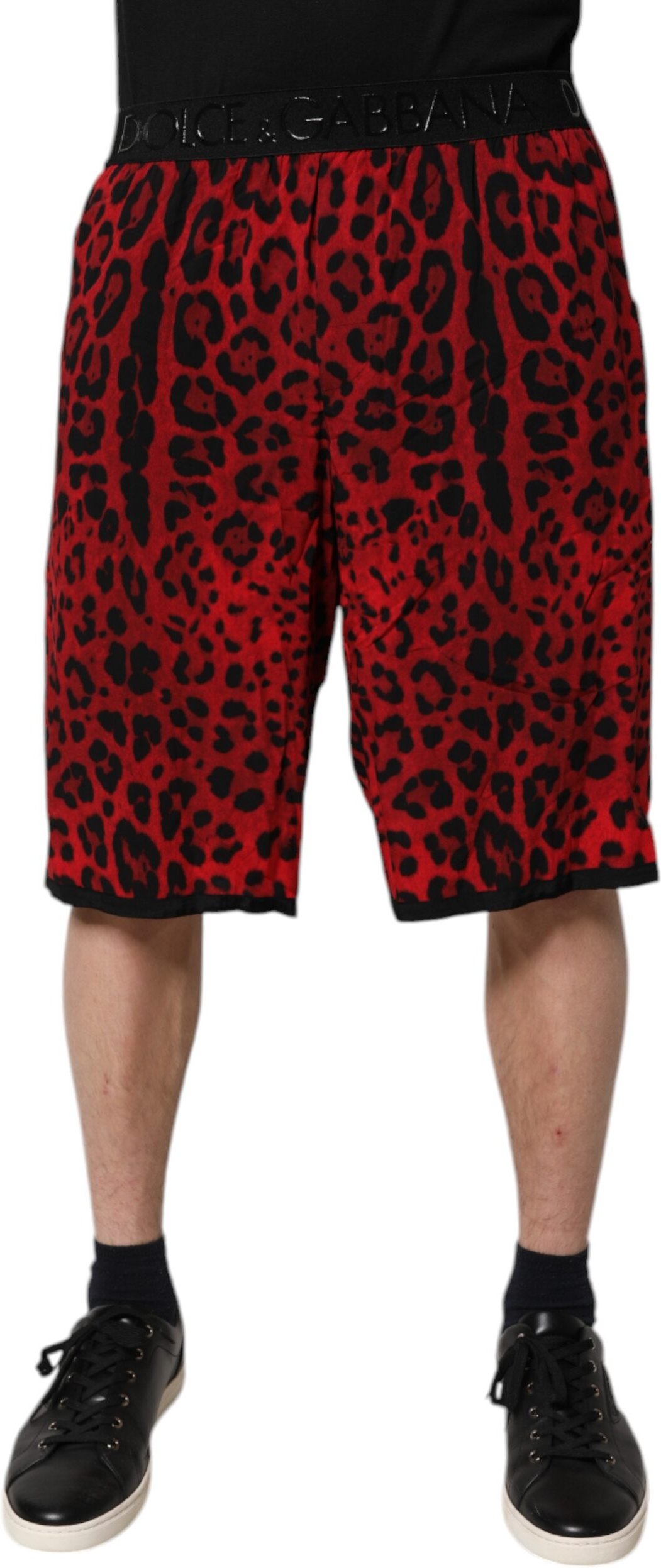 Leopardenmuster Freizeitshorts