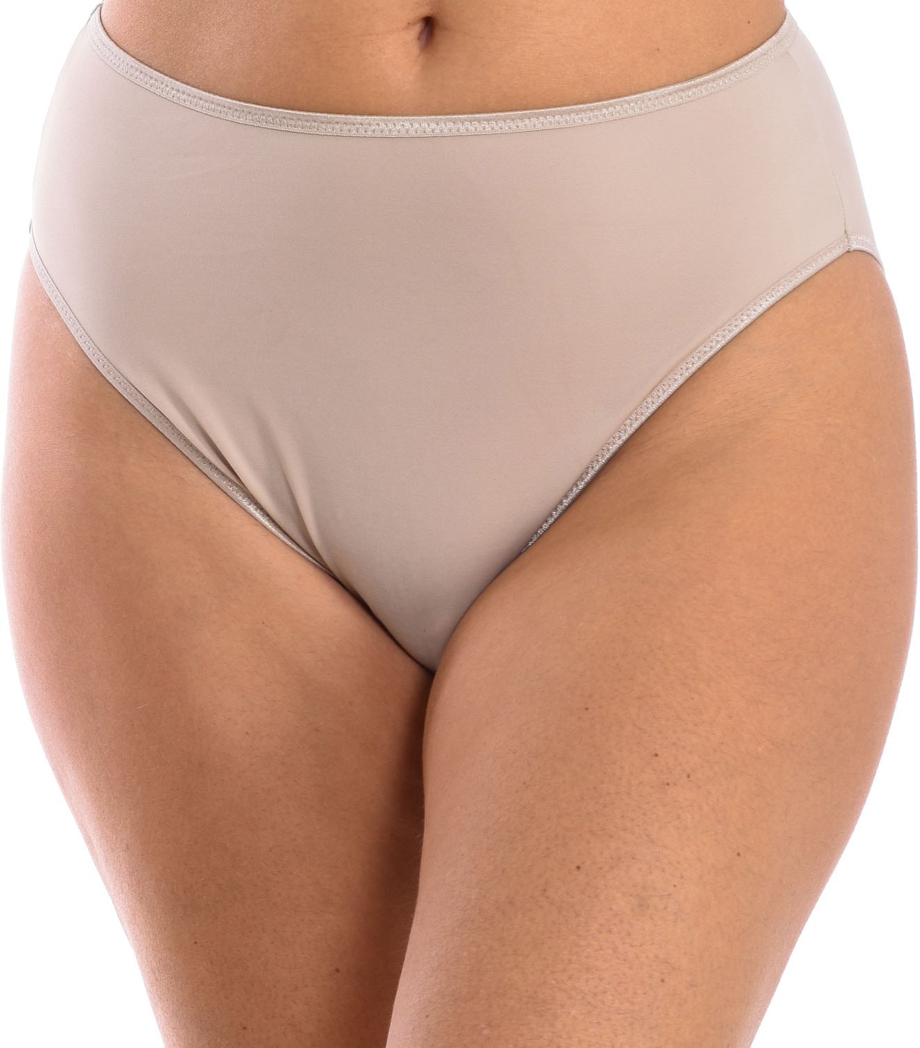 Basic Slips aus weichem Mikrofaser für Frauen, Modell 803. Komfort, Weichheit und perfekter Sitz.