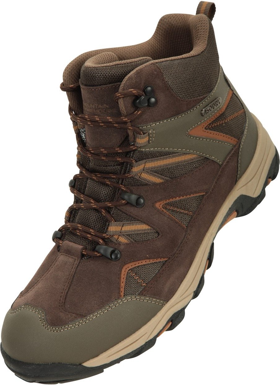 Mountain Warehouse Herren Rapid Wildleder Wanderschuhe (Braun)