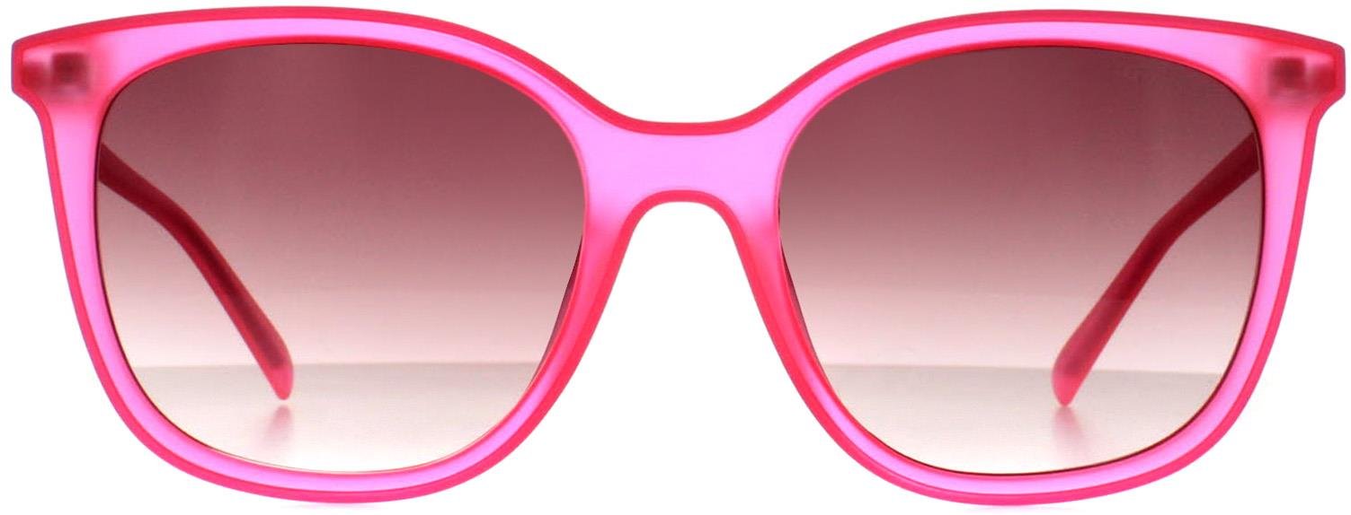 Guess Rund Damen Rosa Braun Farbverlauf GU3060