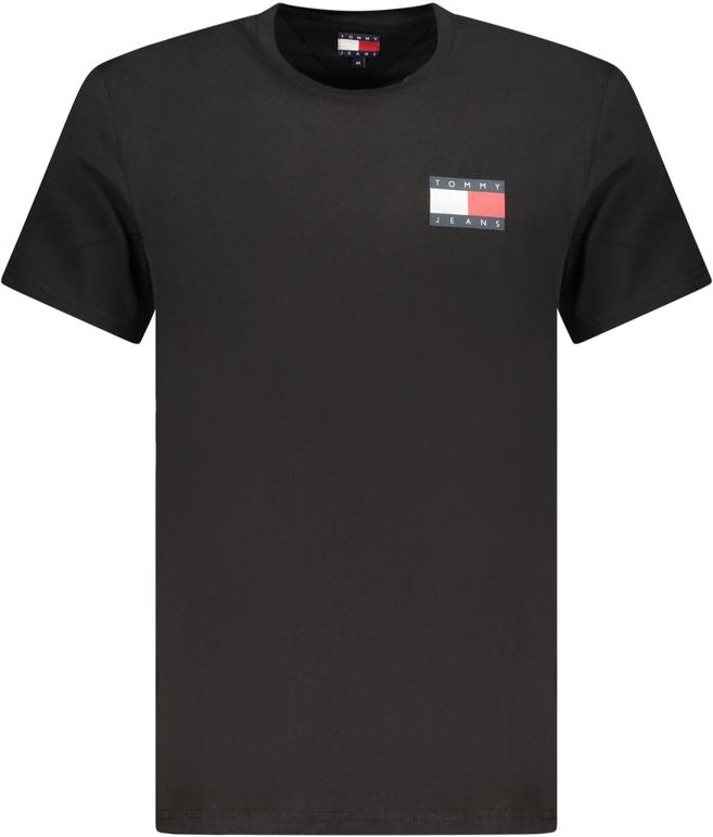 Thumbnail - Tommy Hilfiger Nero Baumwolle Herren T-Shirt